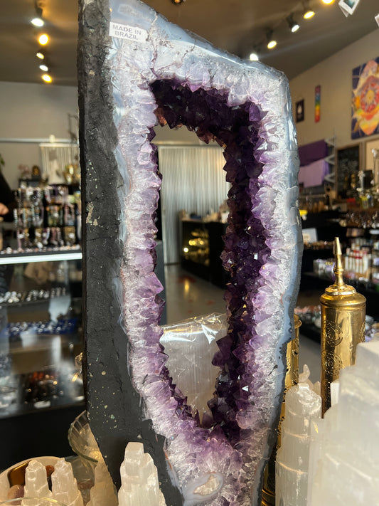 Amethyst Geode Slice