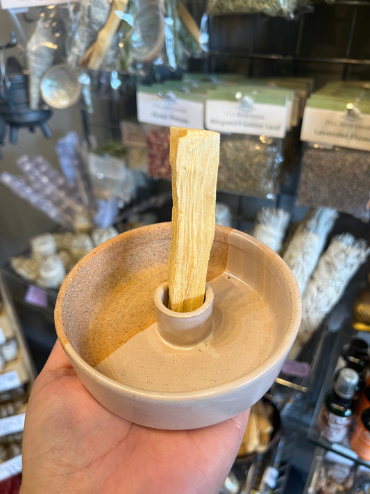 Smudging with Palo Santo Wood