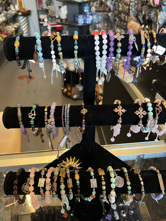 Beaded Charm Bracelets