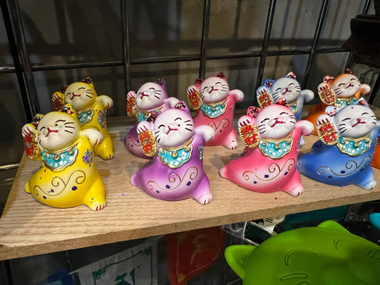 Resting “Good Fortune” Cats
