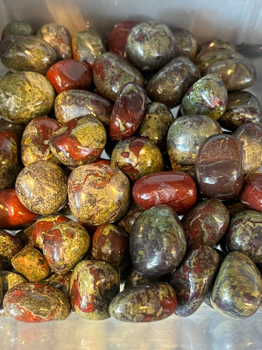 Dragon Blood Tumbled Stones