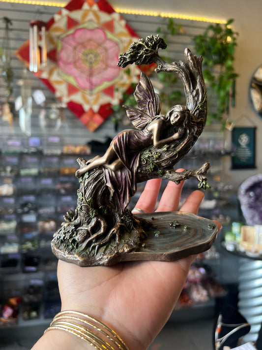 Fairy in a Tree Figurine
