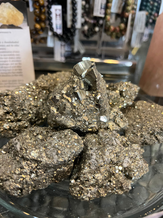Pyrite Clusters