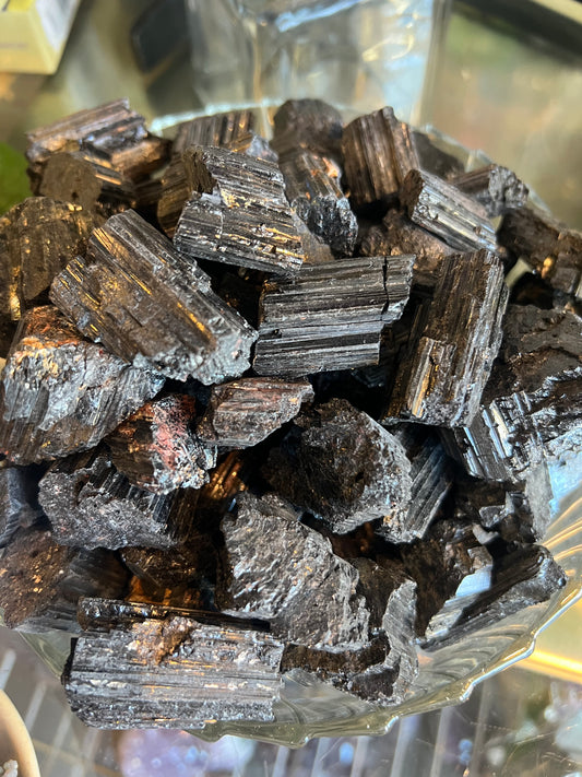 Rough Black Tourmaline
