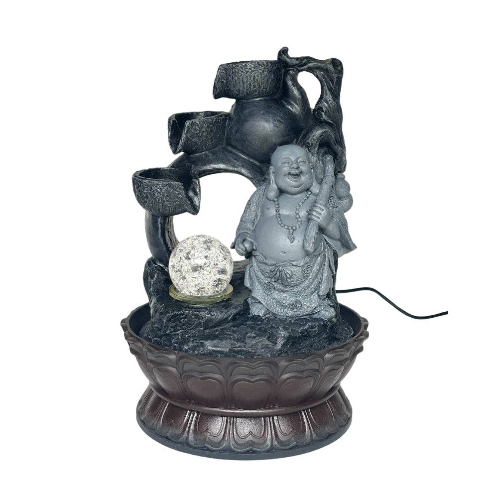 Water Fountain - Happy Buddha