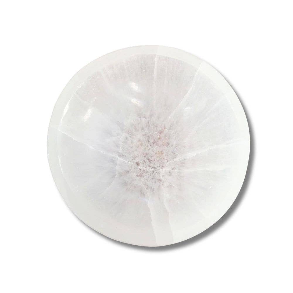 Selenite Trinket Holder - Round