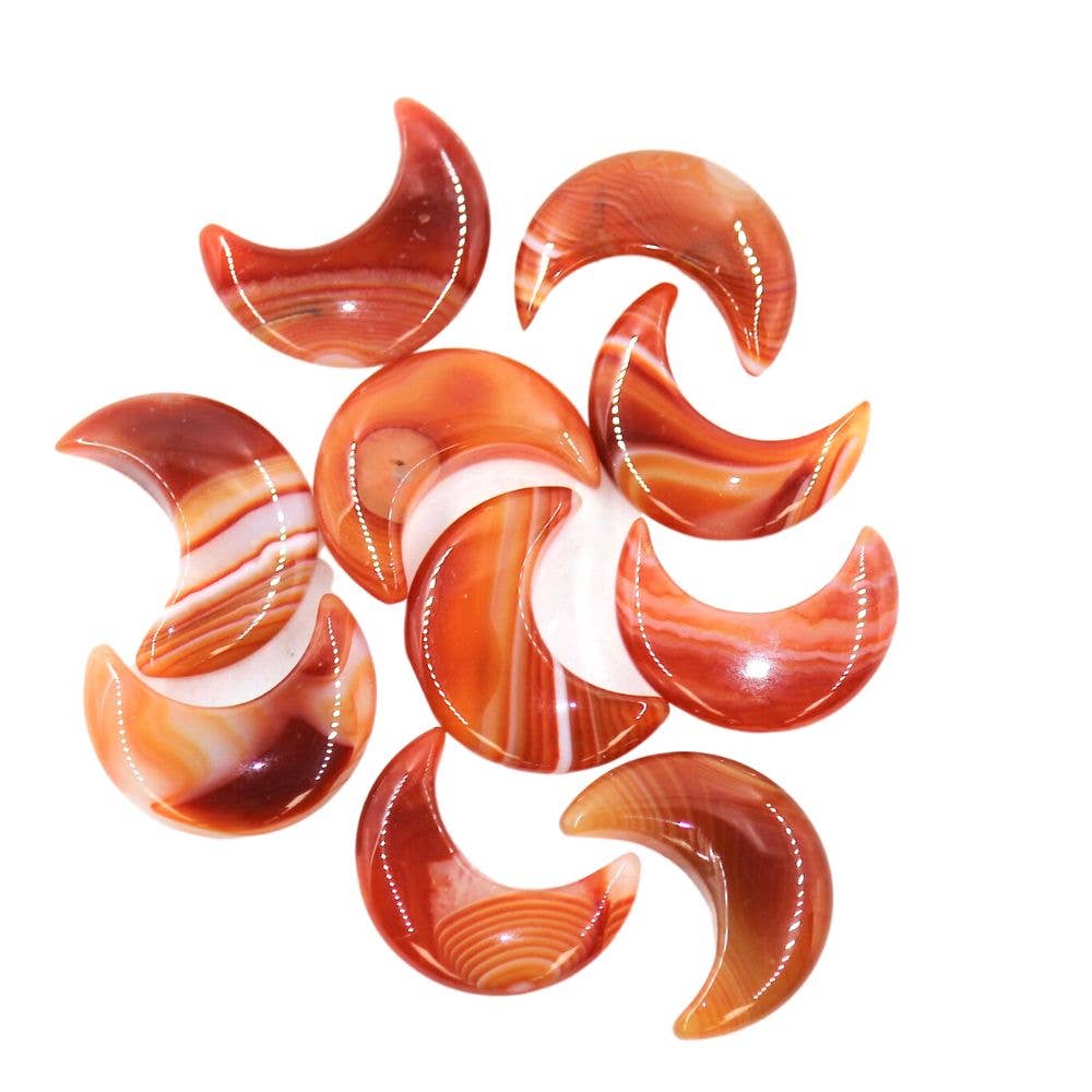 Crystal Moon - Carnelian