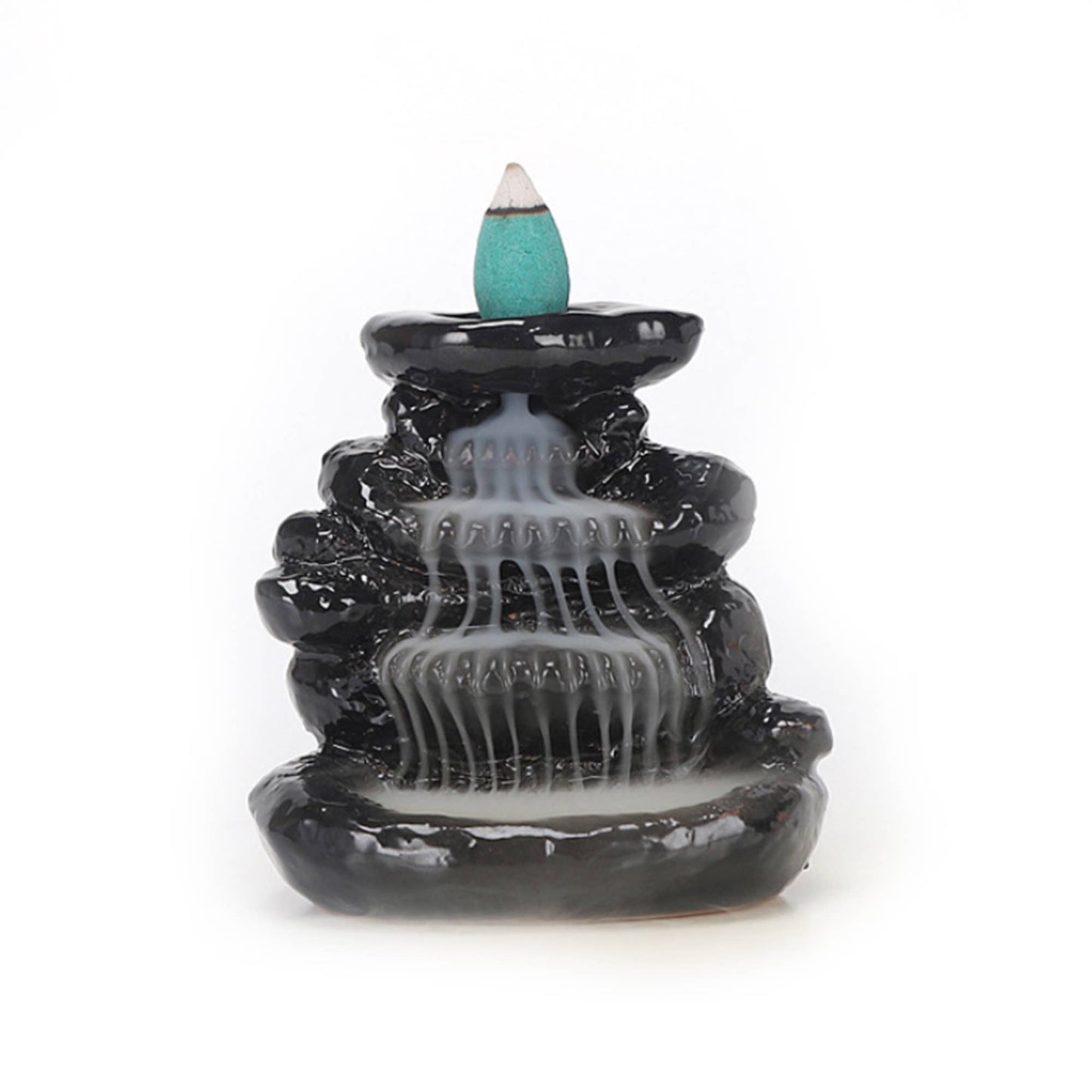 Ceramic Backflow Burner: Emerald Falls