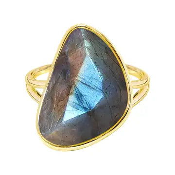 Labradorite Statement Ring - GF