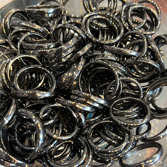 Hematite Rings-3mm