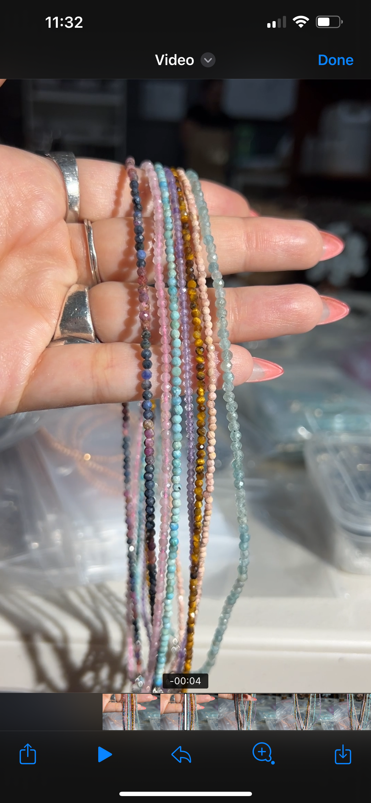 Dainty Gemstone Beaded Necklaces