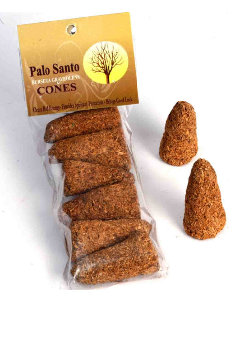 Botanical Palo Santo Cones - 6pk