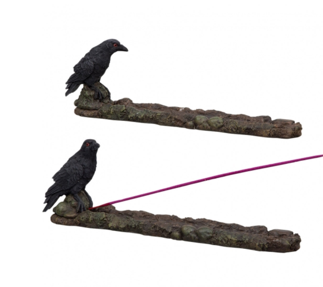Raven Incense Holder