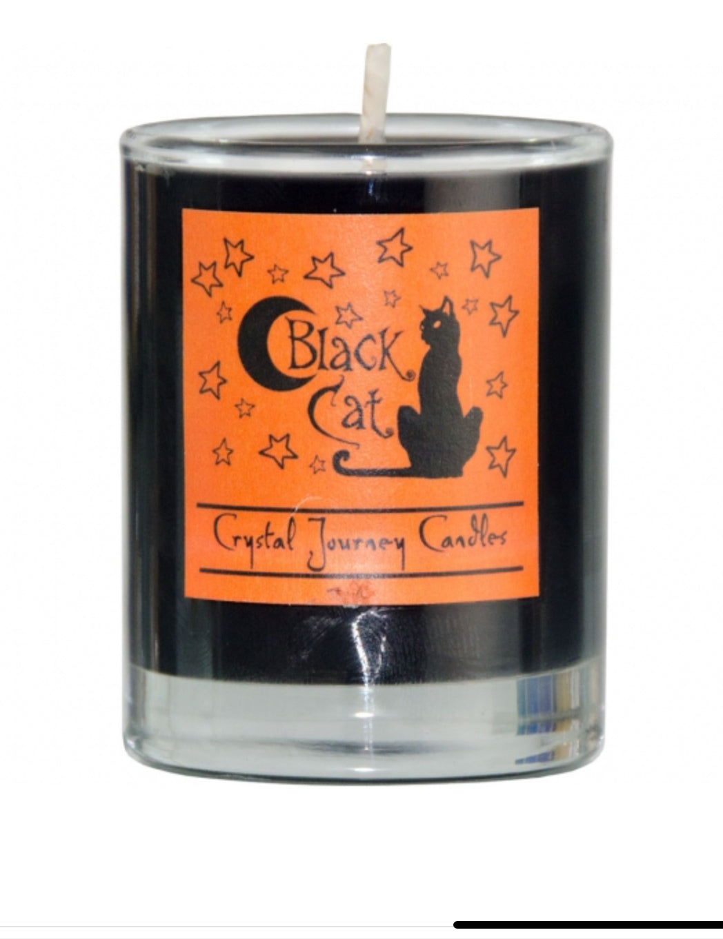 Soy Herbal Filled Votive Black Cat