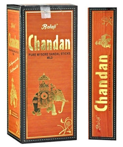 Balaji Chandan (Pure Mysore Sandal) Incense - 15 Sticks Pack