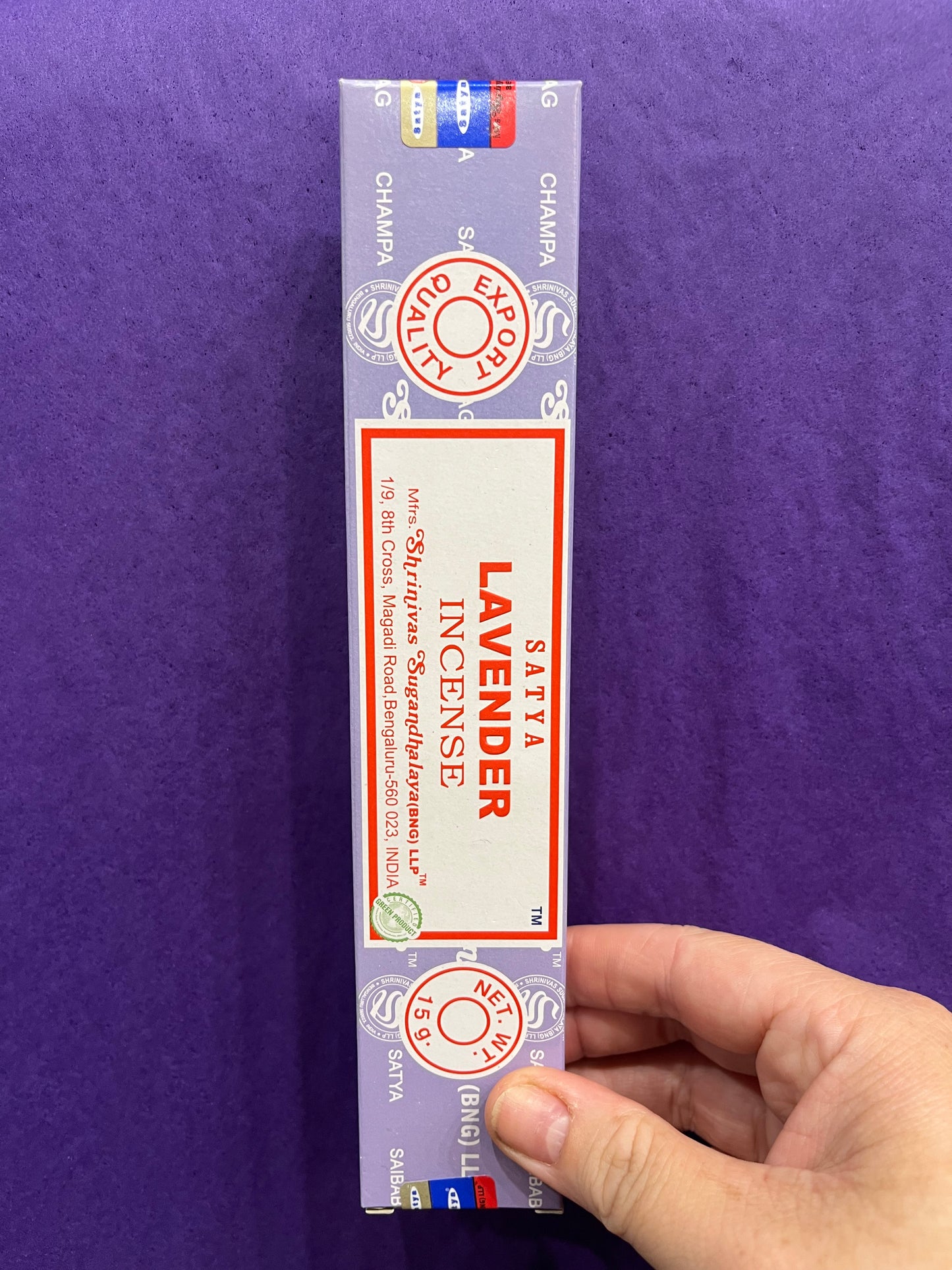 Lavendar Nag Champa-15gr