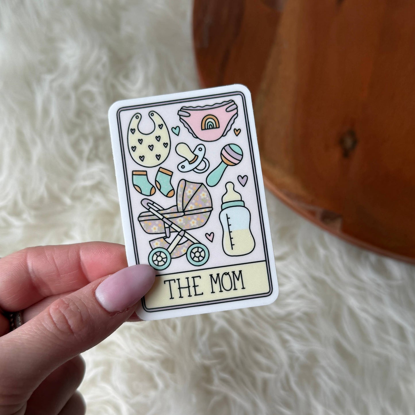"The Mom" Tarot Card Sticker