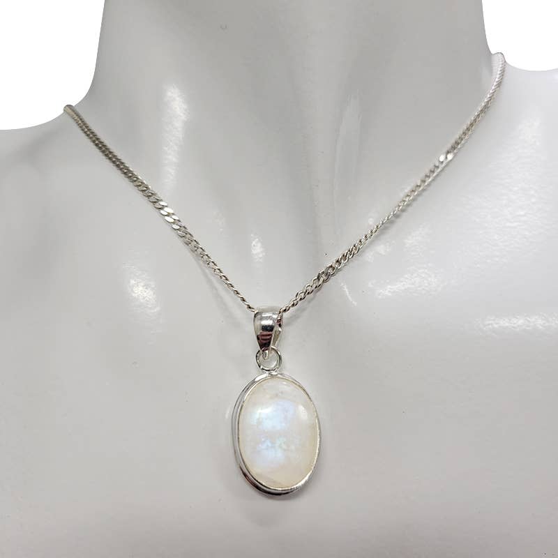 Moonstone Sterling Silver Pendant