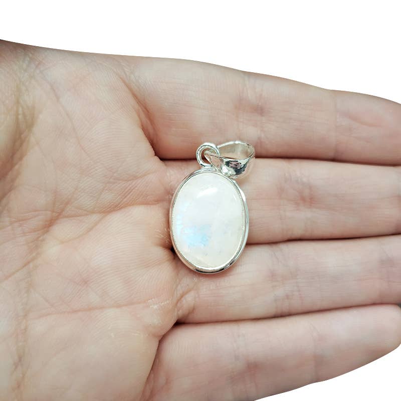 Moonstone Sterling Silver Pendant