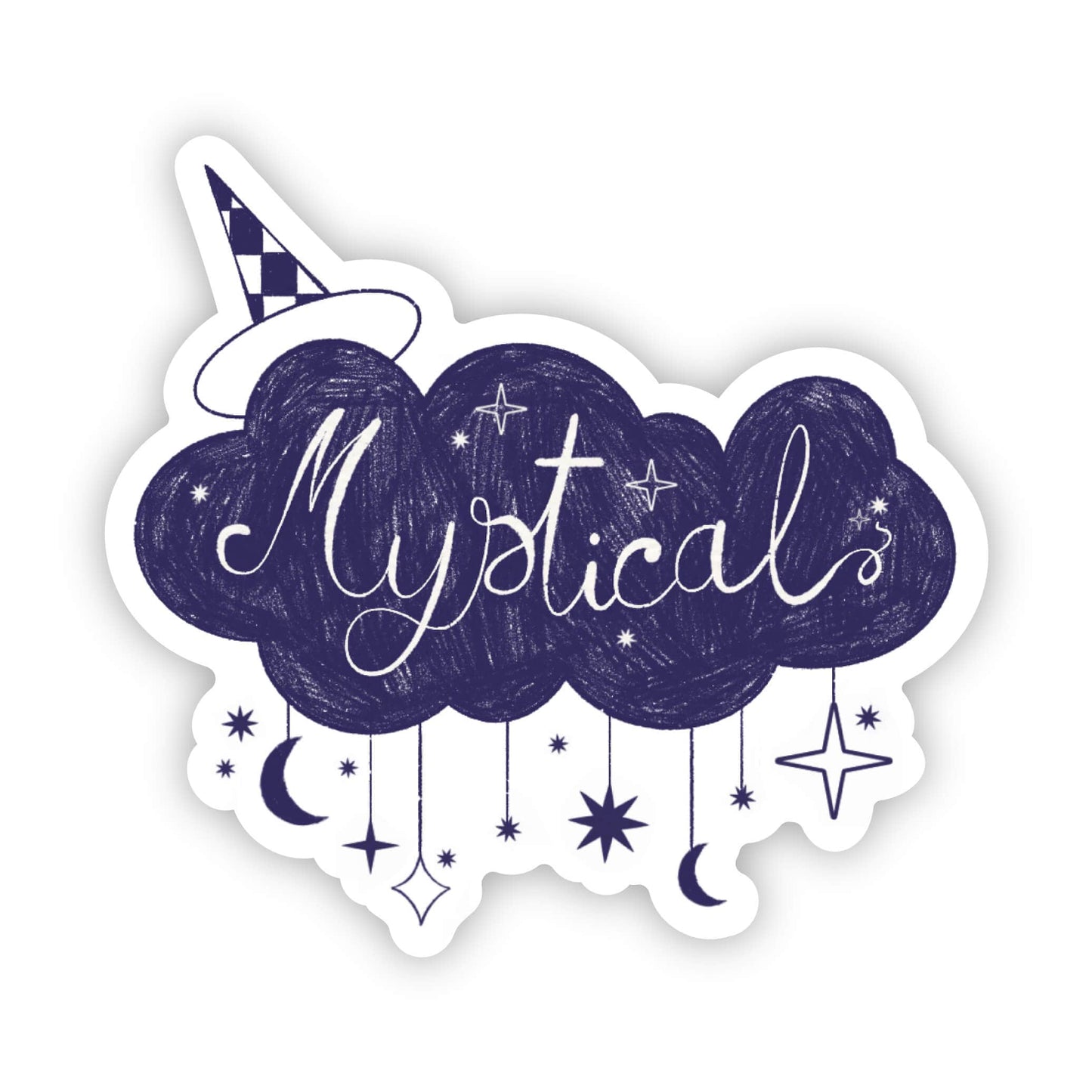 "Mystical" Witch Sticker