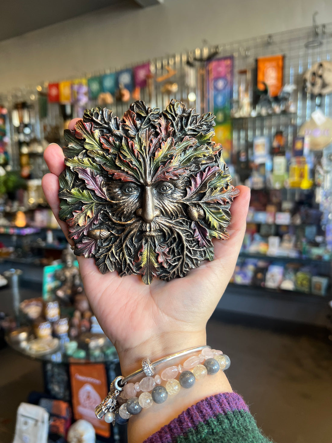 Autumn Equinox Acorn Greenman $29.95