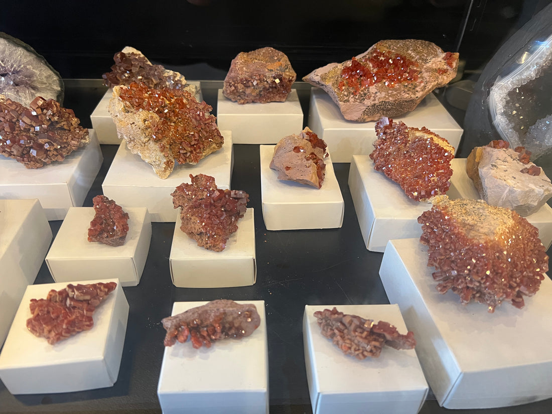 Vanadanite Clusters