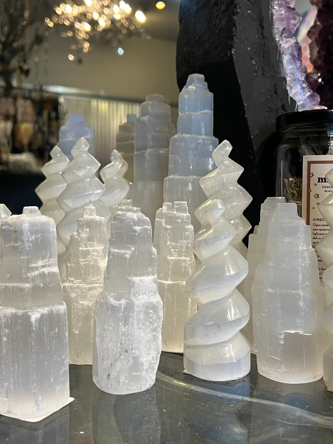 Selenite Towers