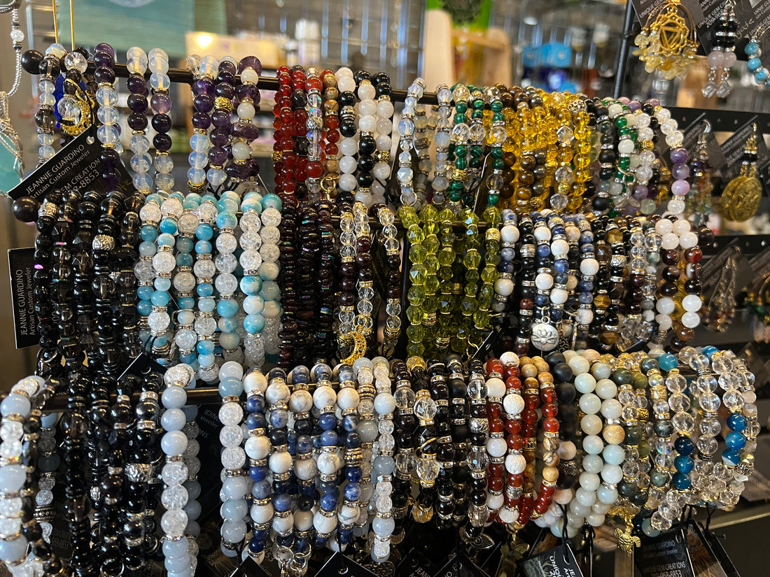 Unique Gems handcrafted gemstone jewelry