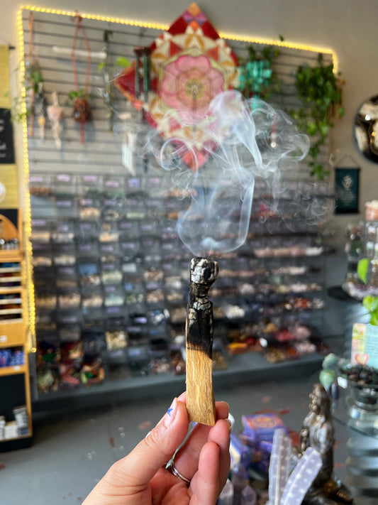 Smudging With Palo Santo