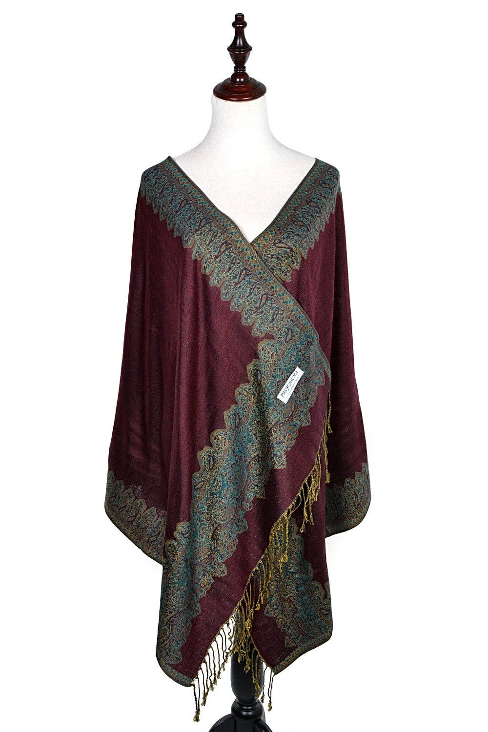 003_7 - One Piece Printed Pashmina Shawl Scarf