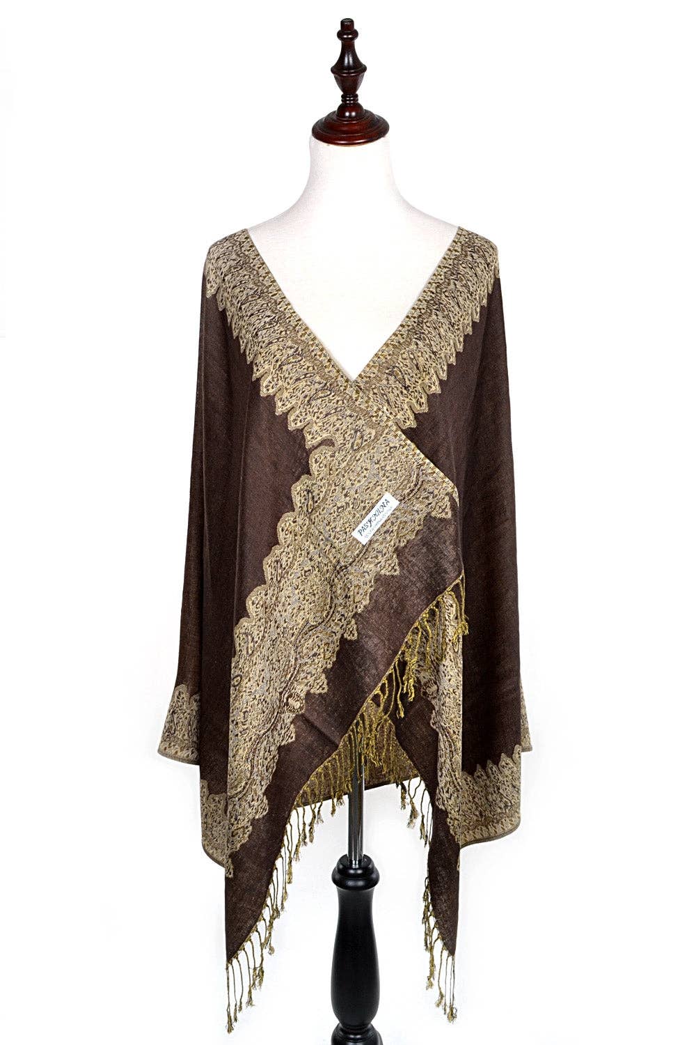 003_15 - One Piece Printed Pashmina Shawl Scarf