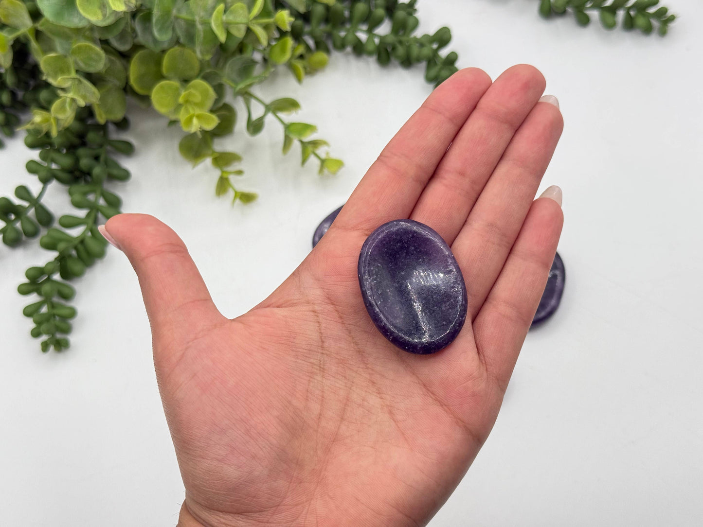 Lepidolite Intention Stones 40x30x8mm (1 piece)