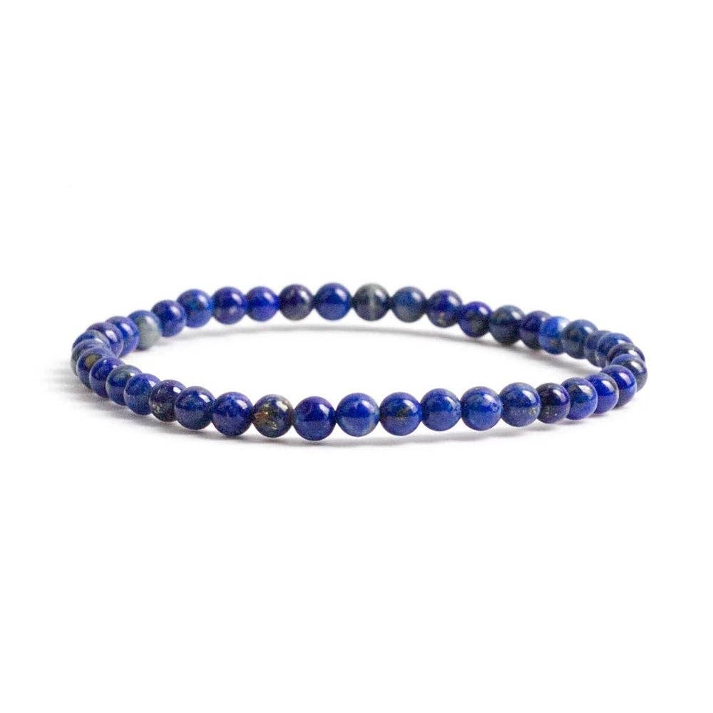 Lapis Lazuli- Crystal Bracelet - 4mm