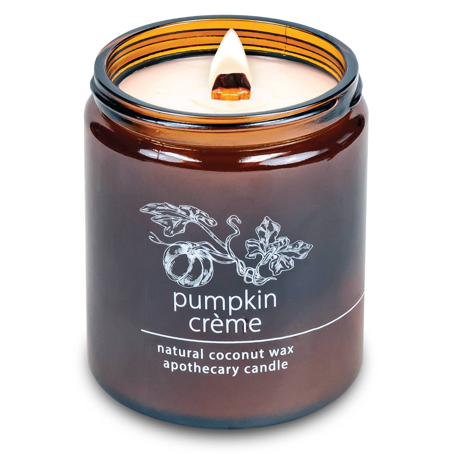 Pumpkin Crème | 8 oz Apothecary Candle
