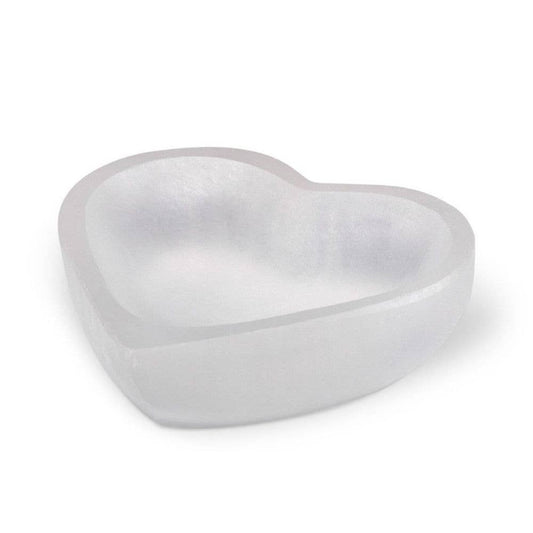 Selenite Trinket Holder - Heart