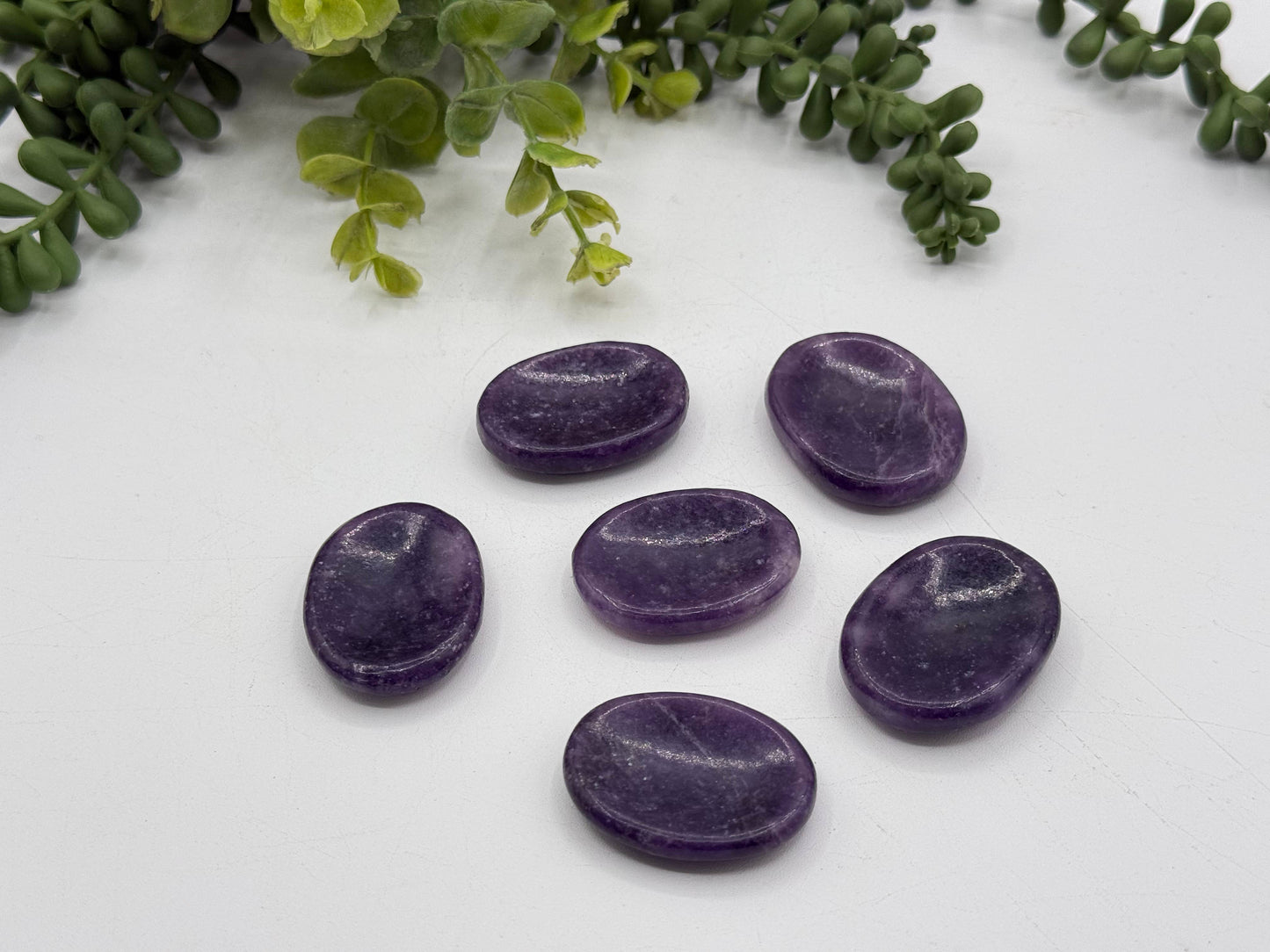 Lepidolite Intention Stones 40x30x8mm (1 piece)