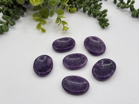 Lepidolite Intention Stones 40x30x8mm (1 piece)