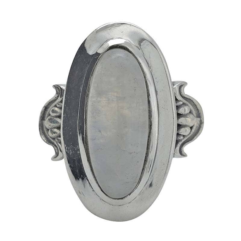 Moonstone Sterling Silver Ring: 8