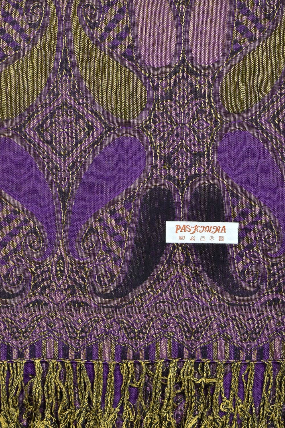 A18_19 - One Piece Pasiley Print Pashmina Shawl Scarf