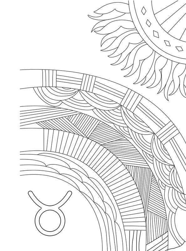 Taurus: Your Cosmic Coloring Book by Mecca Woods: Paperback; 48 pages / English