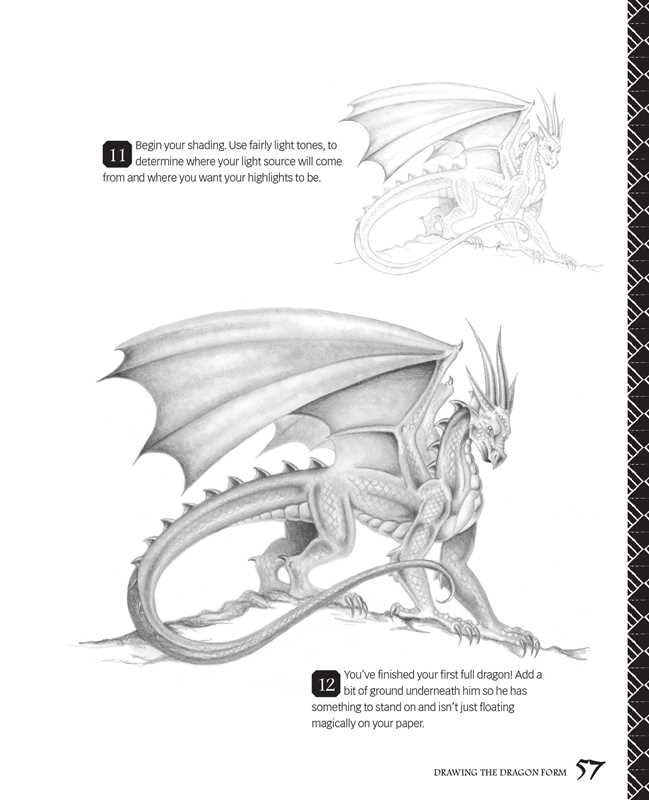 Drawing Dragons by Sandra Staple: Paperback; 160 pages / English