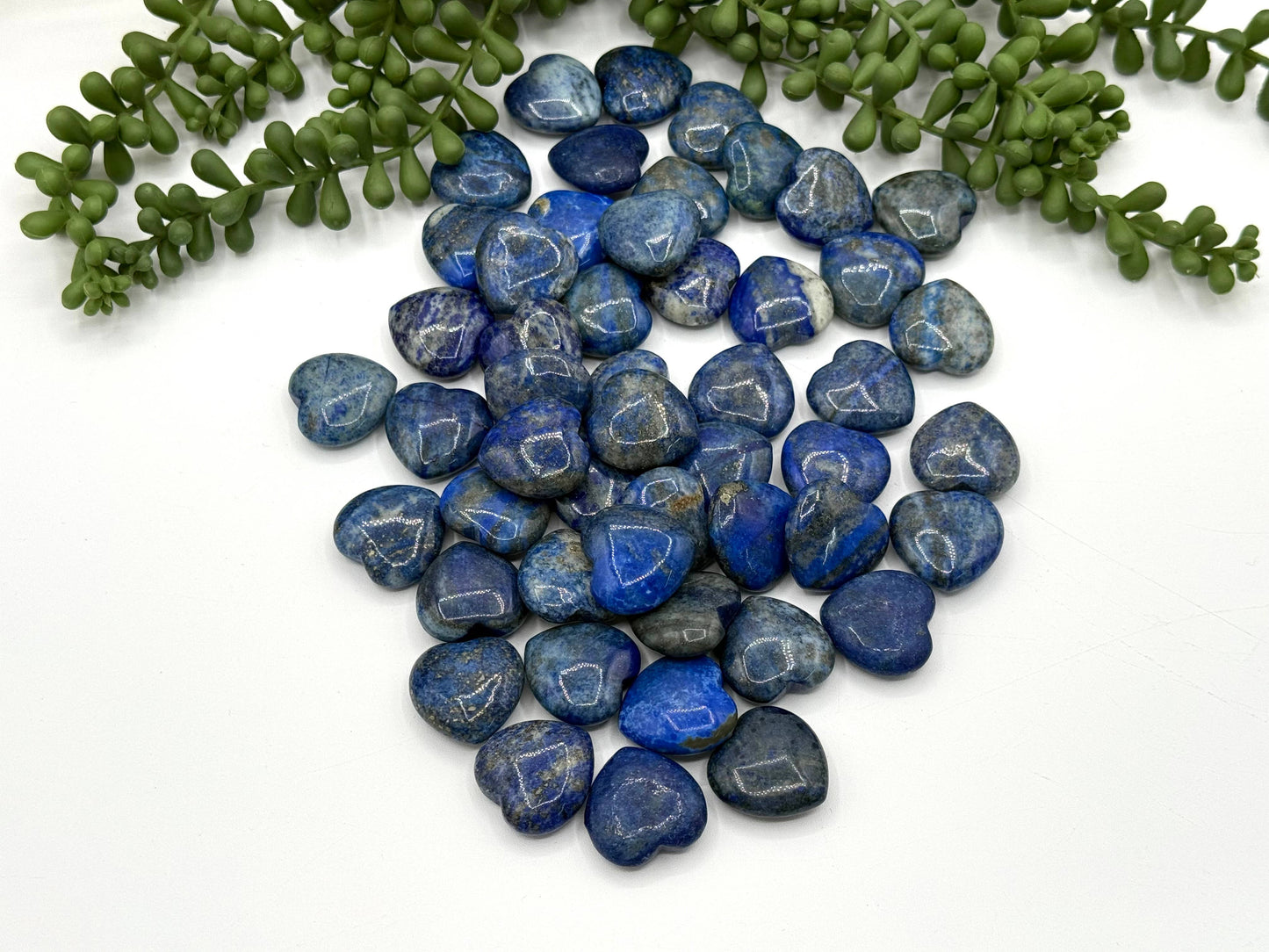Lapis Lazuli Mini Hearts