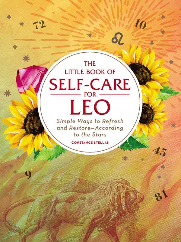 Little Book of Self-Care for Leo by Constance   Stellas: Hardcover; 160 pages / English