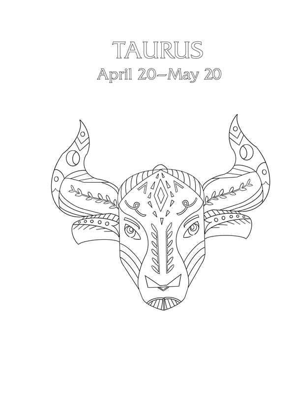 Taurus: Your Cosmic Coloring Book by Mecca Woods: Paperback; 48 pages / English