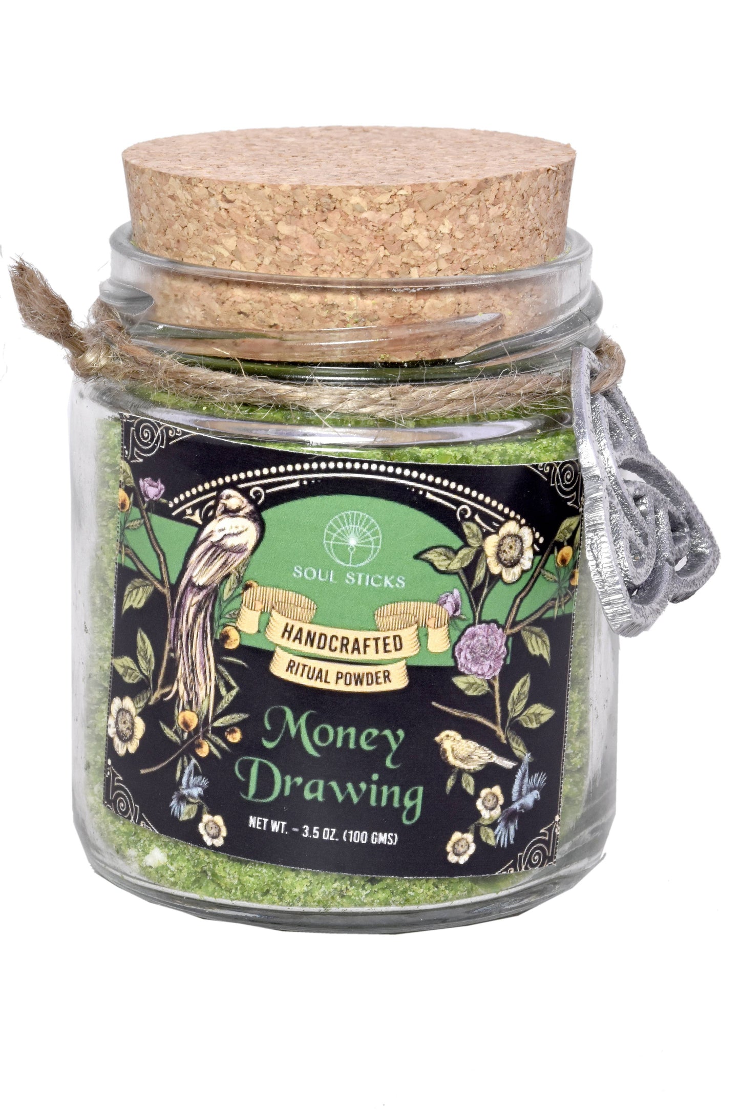 Money Drawing Ritual Spell Powder Jar (3.5 oz)