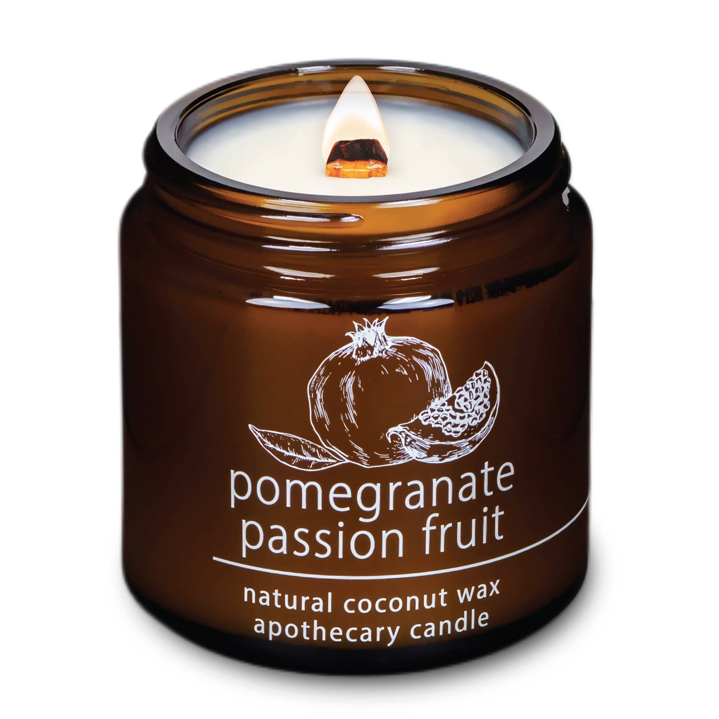 Pomegranate Passion Fruit | 4 oz Apothecary Candle