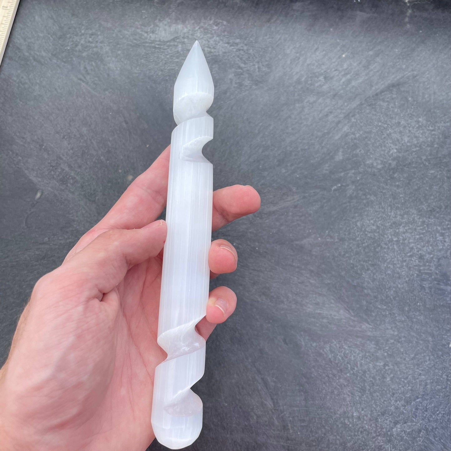 Selenite Polished Wands and Athame Blades -5.75 inches