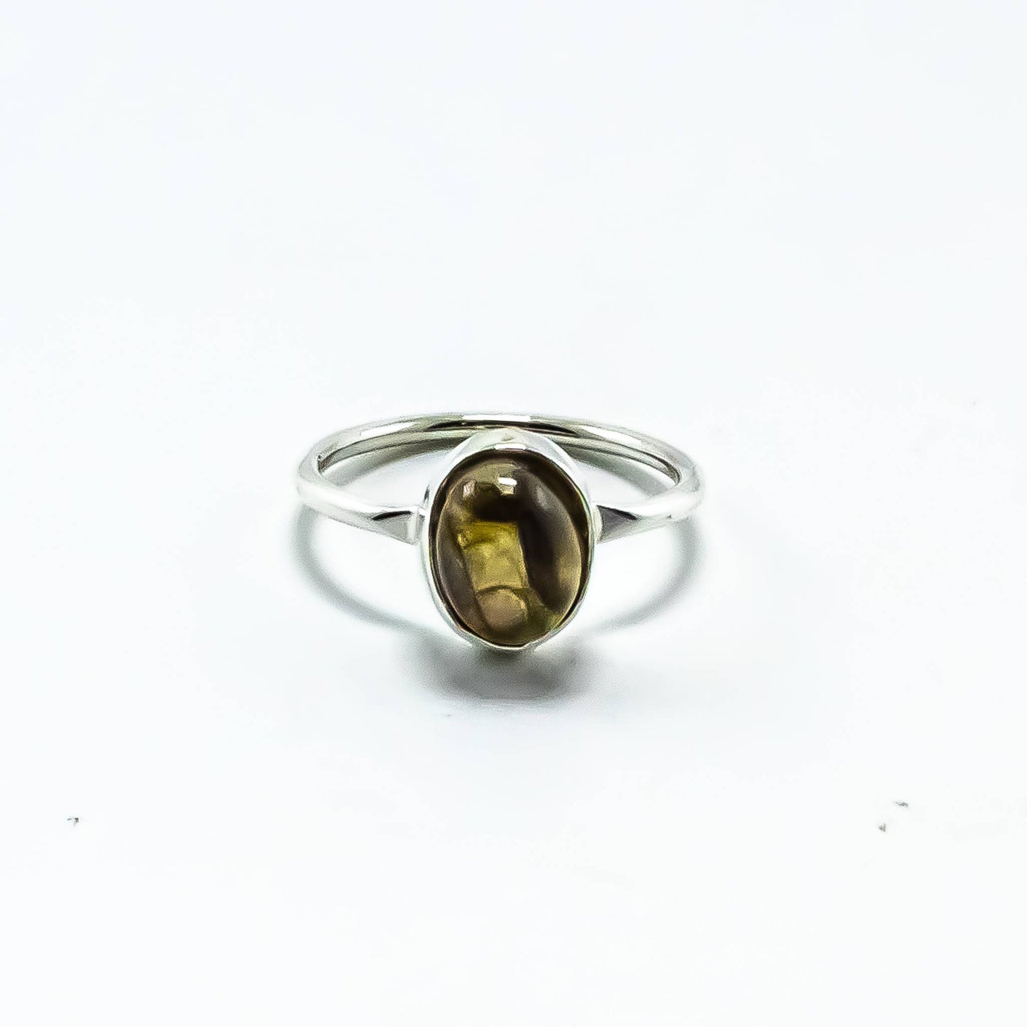 Labradorite Gemstone Ring Sterling Silver 925 : 8