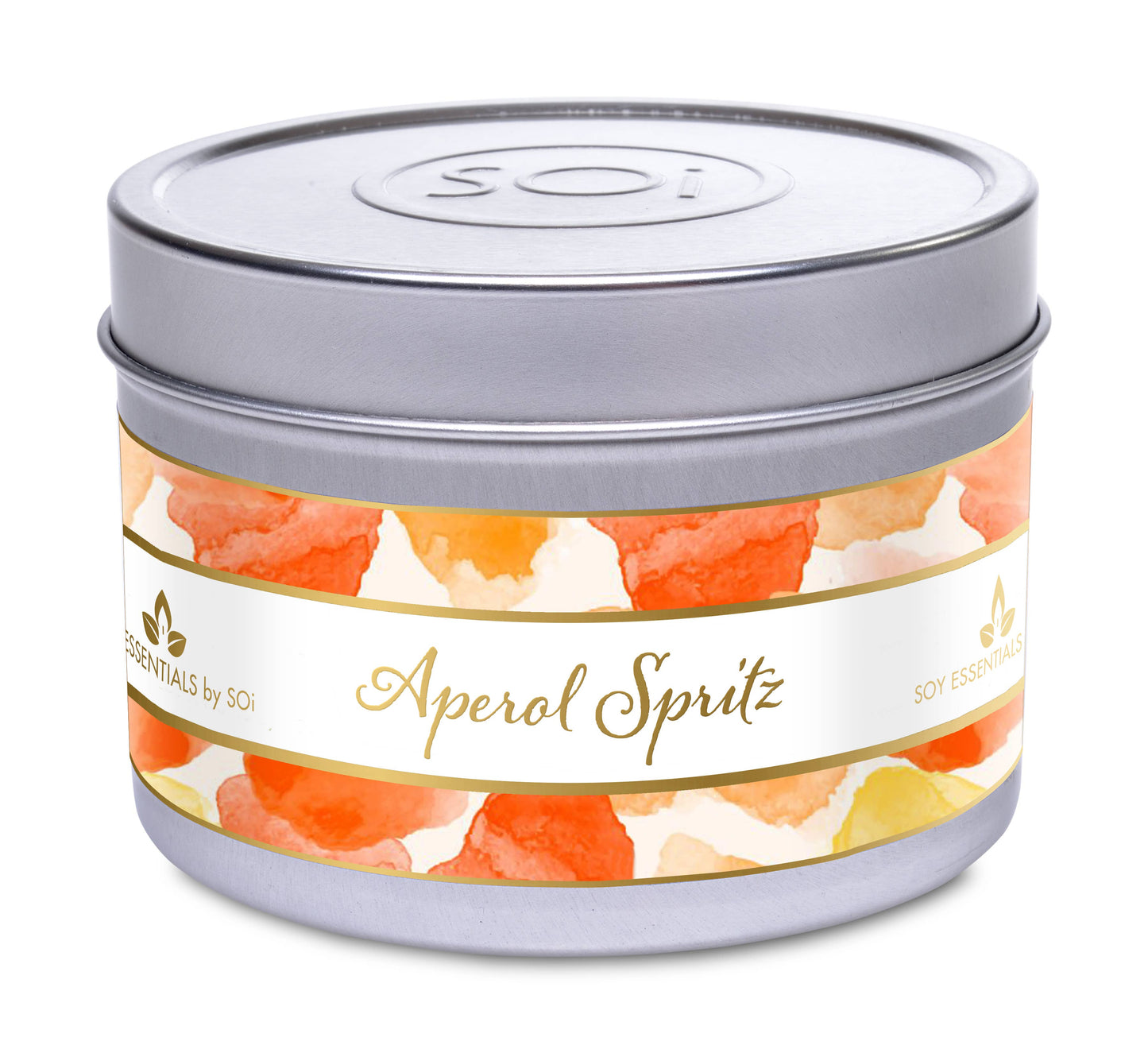 Aperol Spritz 8oz Travel Tin Candle