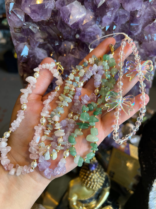 Gemstone Phone Strap Lanyard